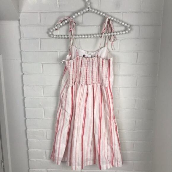 NWT Coast Boutique Tie Front Stripe Mini Dress Size S - Picture 7 of 7